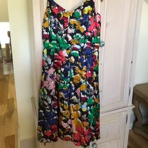 Jcrew dress size 10 beautiful worn once to wedding